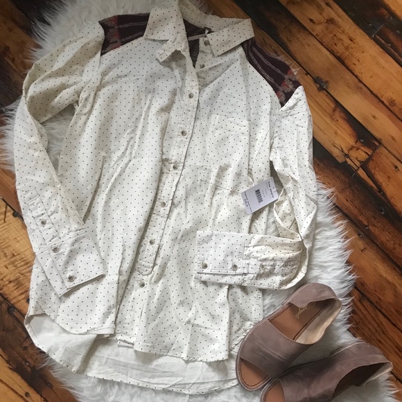 •Free People•knit detailed button up - Picture 5 of 8